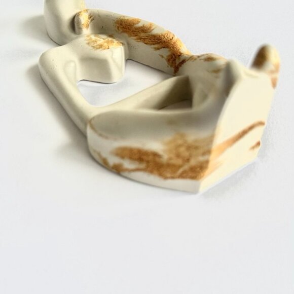 Serenity Trio Thoughtful Sculptures on Tray - Minimalist Abstract Decor - Picture 4 of 7